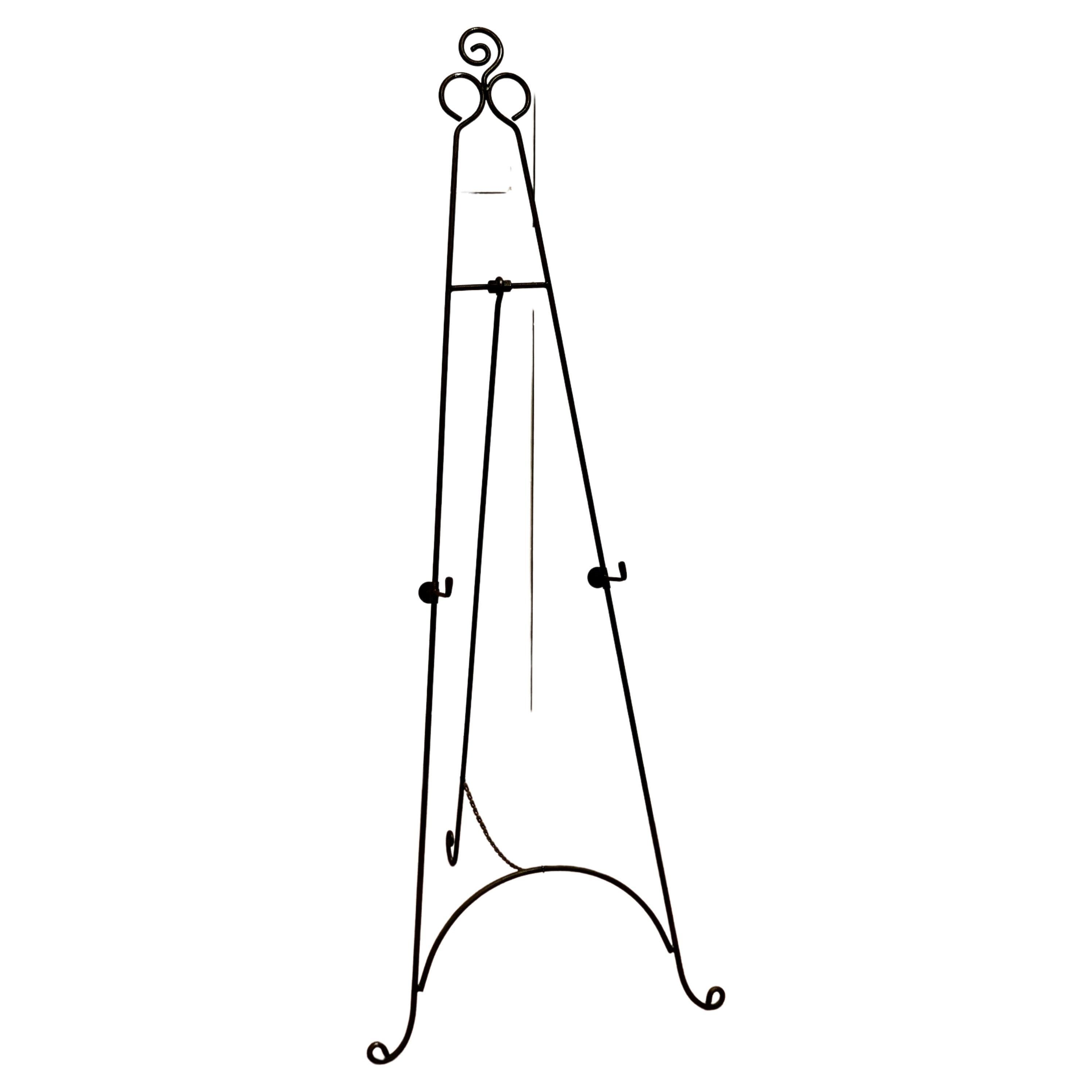 French Wire Work Picture Display Easel For Sale at 1stDibs  picture easel,  easel picture stand, picture stands easels